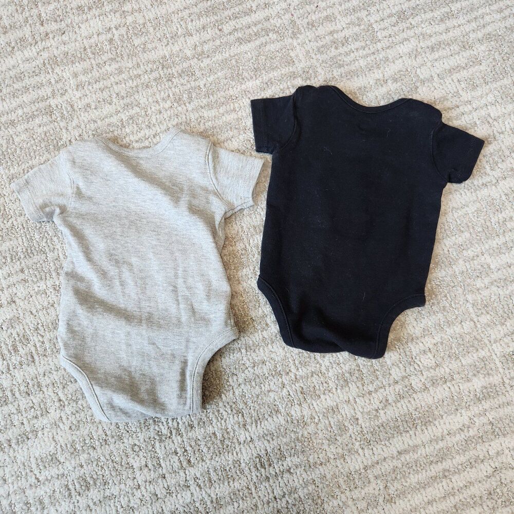 NFL New Orleans Saints boy girl bodysuit black gold grey size 3-6 months - Picture 5 of 5